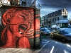 The Red Girl on Saint Denis Street